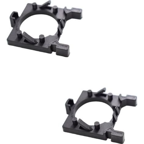 Support de phare LED (lot de 2) - Noir - FORD FOCUS H7 (1/4)