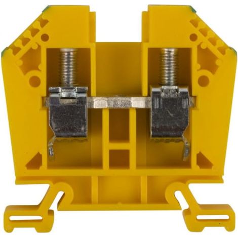 Connettore di protezione per binario 16/25mm2 verde-giallo euro 43403E