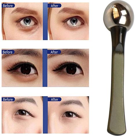 Stick de Massage pour les Yeux, Appareil Anti-Poches et Cernes, Masseur Oculaire de Soin (1/2)