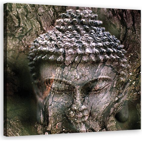 Tableau sur toile Bouddha Zen Méditation 30x30 (1/5)