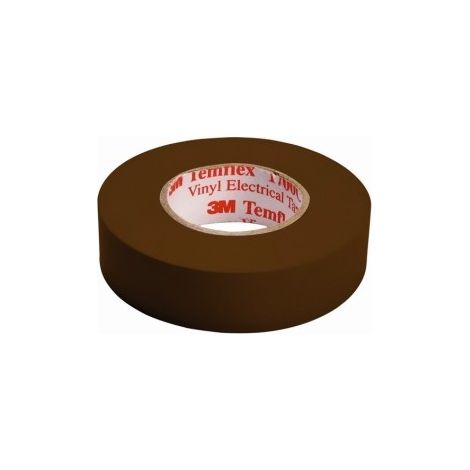 Cinta Aisl. 1,9Cmx20Mt Temflex™ 1300 Pvc Marron 3M™