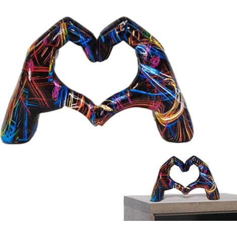 Amour Doigt Statue moderne pour couple Statue d'amour Statue d'amour (1/5)