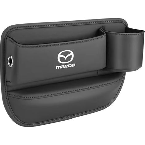 Organizador De Coche Para Mazda 3 2009-2013, Caja De Almacenamiento Para Espacios De Asiento De Coche, Carro De Asiento De Coche, Organizador De Asiento De Coche Para Llaves De Teléfonos Móviles,Black (1/4)