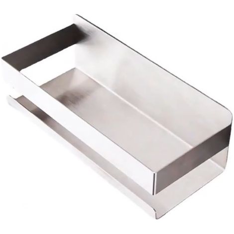 1 Estante de ducha autoadhesivo, acero inoxidable SUS304, almacenamiento multicapa, baño (1/5)