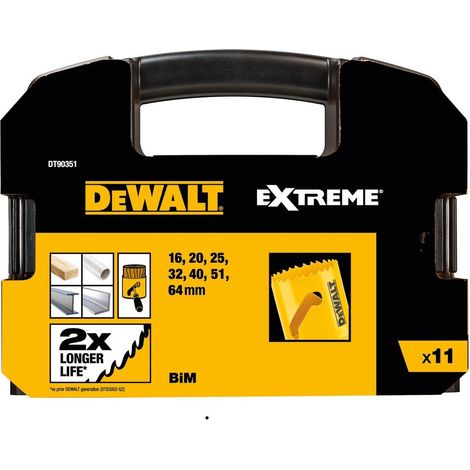 DeWalt DT90351-QZ Lochsägen-Set 11-tlg.
