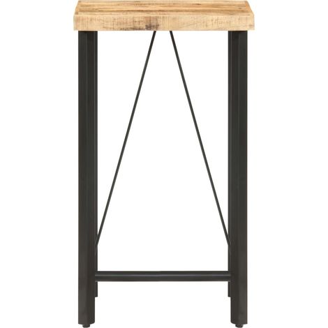 Maison Exclusive - Tavolo da Bar 60x60x107 cm in Legno Ruvido di Mango