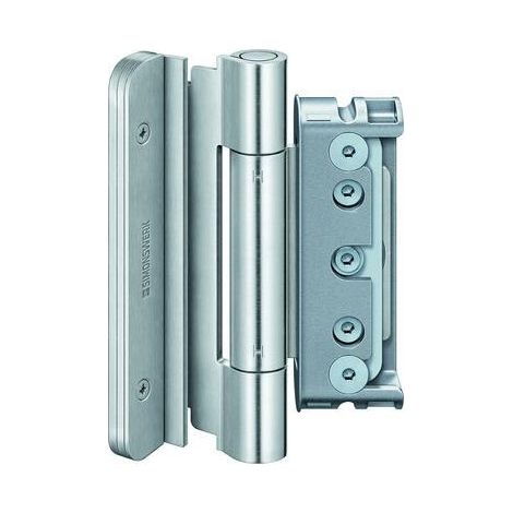 Lot de 3 paumelles BAKA PROTECT 4060 3D FD - SIMONSWERK                            160    Argent