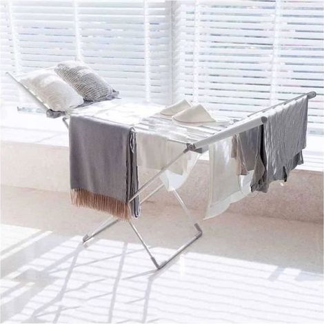 Sechoir Linge Electrique Sèche-Linge Chauffant Électrique Pliant, Étendoir Intérieur Économe en Énergie for Séchage du Linge Hu[735] (1/4)