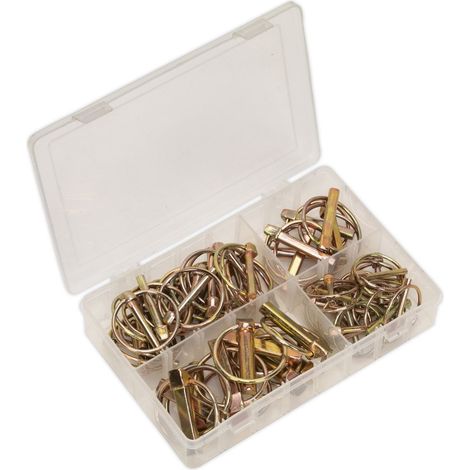 Sealey Linch Pin Assortment 50pc Metric AB022LP (1/5)