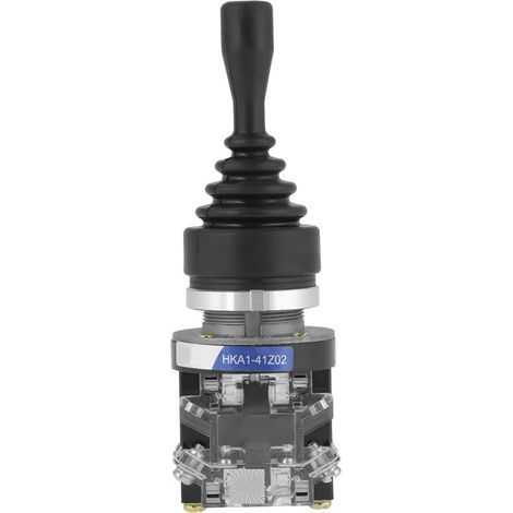 Interrupteurs Sélecteurs rotatif avec Bouton HKA1-41Z02 Commutateur 2NO Retour 2 Positions Joystick Momentané Joystick pour Champ de Sécurité d'Automatisation (1/5)