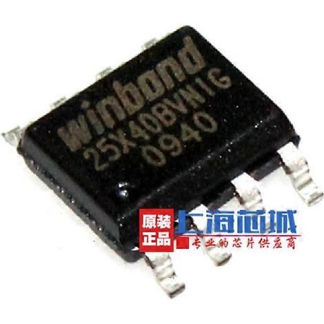 Mxy 10pcs W25X40BVNIG W25X40BVSNIG W25X40 25X40 SOP8