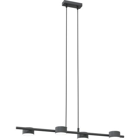 Lampada sospensione SORA nera 4xGX53 max 12W Emibig (1/5)