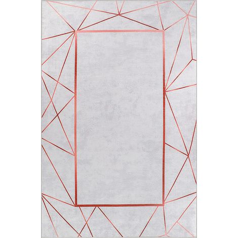 Grande Tappeto di Design Moderno - (290x200 cm) - Calantha Multicolore