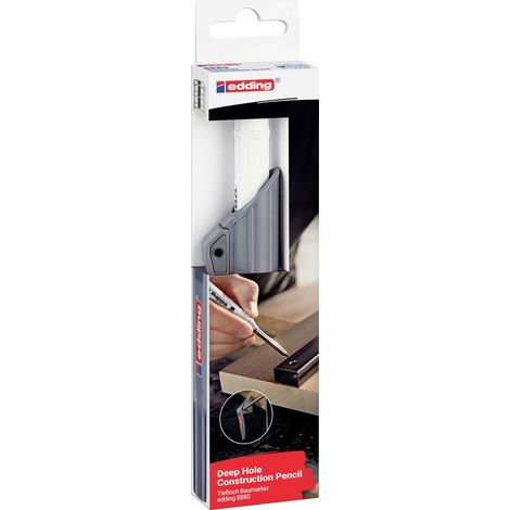 Edding Baumarker Garphit 4-8880-1-1112 Marcatore di fori profondi Grigio, Bianco 1 pz. (1/5)