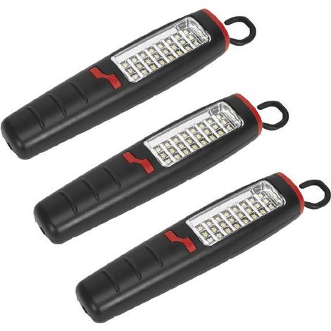 Sealey LED307 Cordless 30 SMD + 7 LED Lithium-Ion Rechargeable Inspection Torch