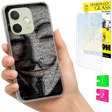 Funda para Oppo A5 Pro Photo Cover Case Back Case + Cristal 9H (1/5)