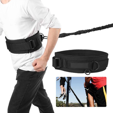 Ceinture de résistance à 360 degrés pour exercices sportifs, corde de traction, équipement de course et de fitness pour l'entraînement musculaire