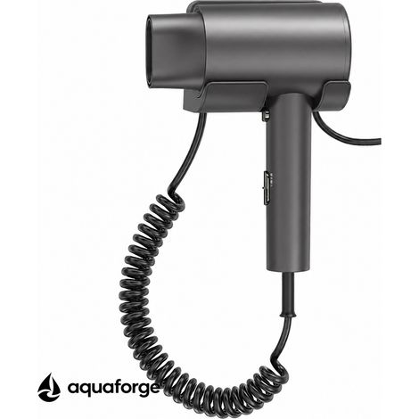 Sèche cheveux mural 2000 W séchage rapide protection thermique (1/5)