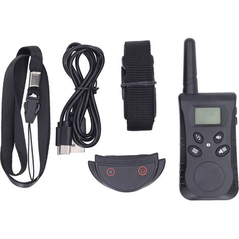 Hundeerziehungshalsband mit Fernbedienung, 3 einstellbaren Trainingsmodi, elektronisches Welpen-Vibrationshalsband gegen Bellen (1/5)