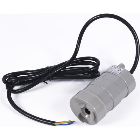 Pompe submersible 1000L/H 23W AC/DC 12V – câble 1.5m – 3 buses – aquarium, bassin, hydroponie