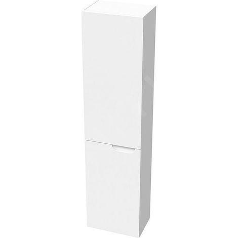 Ravak Classic II - Armoire haute, 1600x400x260 mm, 2 portes, charnières à gauche, blanc brillant X000001472 (1/5)