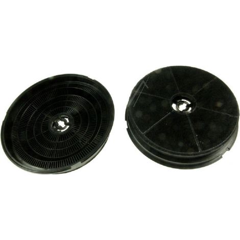 Filtre à charbon lot de 2 – 690073176 – Diamètre 192 mm – Hauteur 38 mm – Compatible modèles Smeg KT110BLE, KT90PE, KTR90XE (1/2)