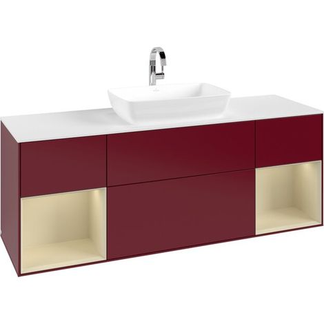 Meuble sous-lavabo Villeroy & Boch F861HJHB Finion F86 (1/3)