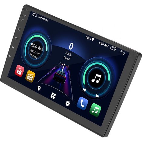 Écran Tactile 9 Pouces Autoradio Bluetooth 5.0 Android 10.1 GPS Navigation Radio AM FM Lecteur Multimédia (1/5)