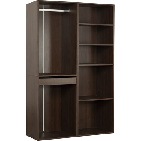 Kit dressing " Opéra " modulable - 2 éléments - Marron (1/4)