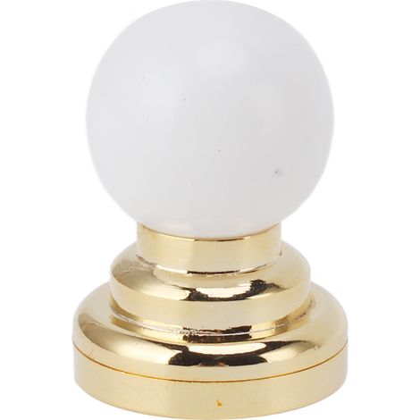 Lampe de Plafond LED Ronde Miniature 1:12 pour Maison de Poupée, Accessoire Déco Maison Miniature pour Enfants (1/5)