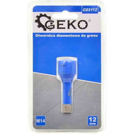 Trépan diamanté 12mm pour meuleuse avec filetage M14 - Usage professionnel (1/2)