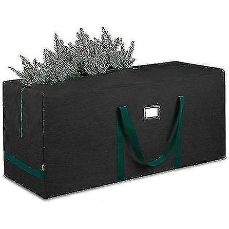 Grand sac de rangement pour sapin de Noël, en tissu Oxford imperméable et résistant, avec poignées - FX - 122 x 39 x 55 cm (1/5)