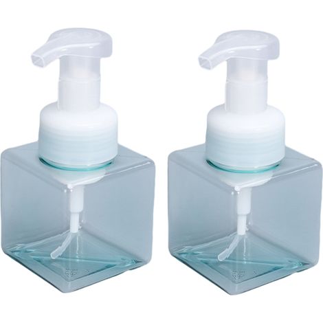 Distributeur de gel hydroalcoolique, flacon pompe en plastique, distributeur de lotion vide rechargeable, flacon de shampoing (1/5)