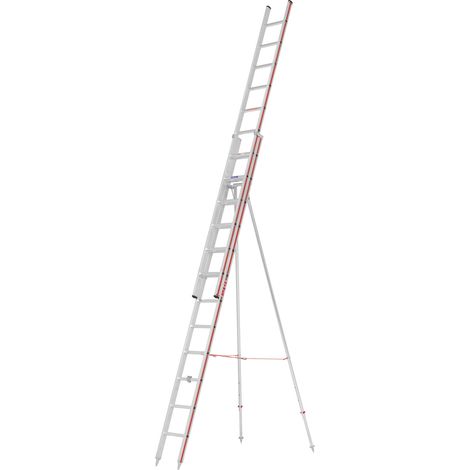 Hymer Obstbaumleiter zweiteilig, 2x12 Sprossen