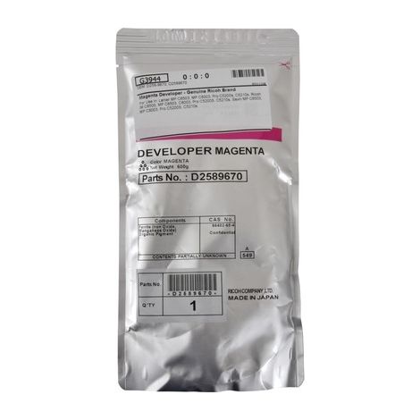 Ricoh D2589670 (D258-9670) Entwickler, Magenta (1/2)