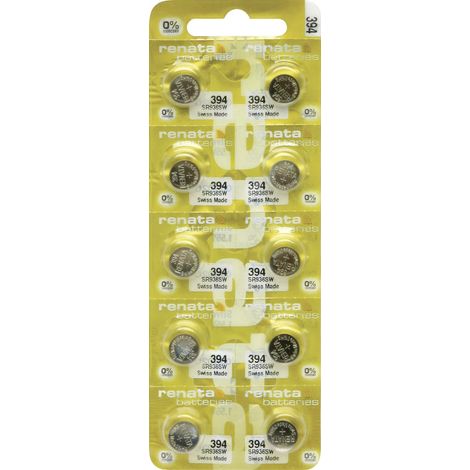Renata Knopfzelle 394 10 St. 84 mAh