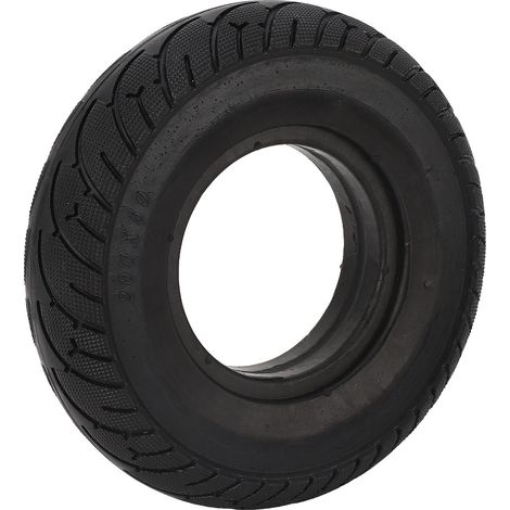 Pneu plein 95mm pour trottinette électrique et hoverboard, dimensions 200x50 mm, résistant à l'usure. (1/5)