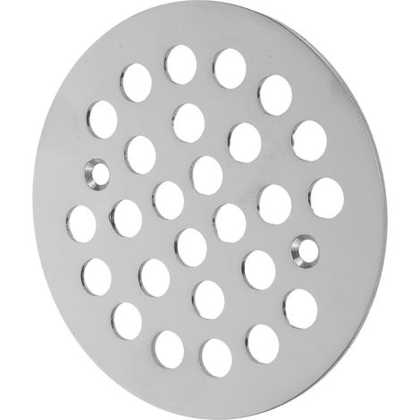 Grille D’Évacuation en Acier Inoxydable 107 CM Ronde Crépine Anti - (1/5)