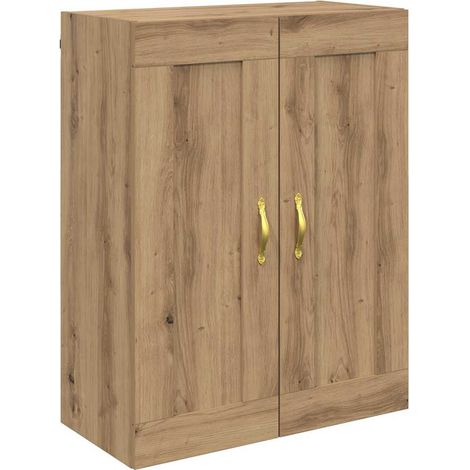 Maison Exclusive - Pensile Rovere artigianale 69,5 x 34 x 90 cm Legno multistrato