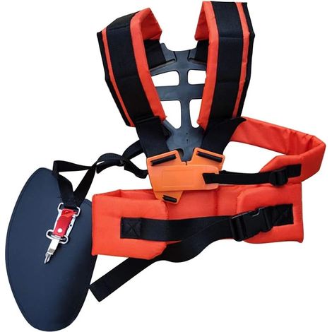 Bretelles réglables, bretelles pratiques et confortables, adaptées aux tondeuses à gazon et aux accessoires de jardinage (1/5)