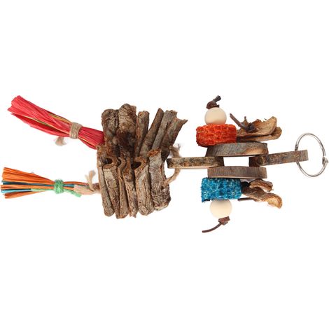 Jouets à mâcher pour oiseaux, jouets à suspendre pour oiseaux, jouets à déchiqueter pour oiseaux de petite et moyenne taille, perruche calopsitte (1/5)