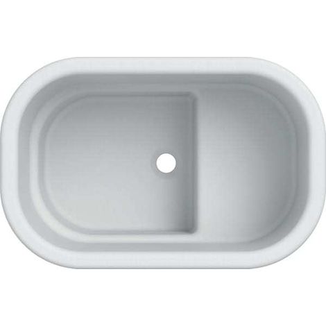 Geberit Sitzduschwanne aus Varicor, weiß Alpin,, 407730016 (1/5)