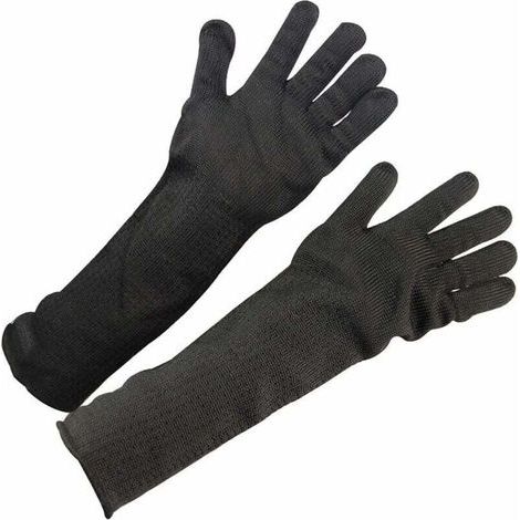 Gants de travail (taille/35-40CM) résistants aux morsures, gants de manutention d'animaux résistants aux morsures pour le soudage, gants de protection durables (1/4)
