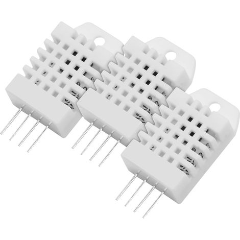 Module de capteur de température et d'humidité avec carte et câble 3,3 à 5,5 V, capteur numérique de température et d'humidité compatible avec Arduino et Raspberry Pi (3 pièces) (1/5)