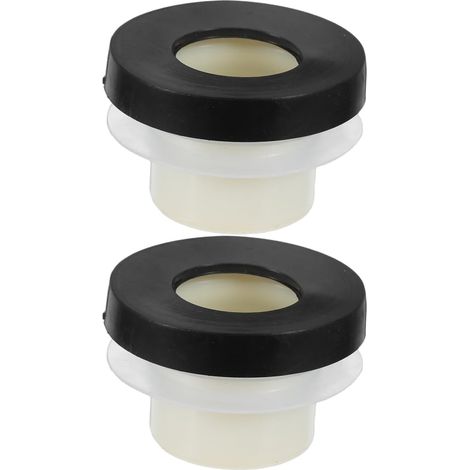 Lot de 2 Bouchons Anti-Odeurs pour Siphon de Sol Dispositif Anti-Refoulement Plastique Diamètre 42-50 MM Bonde de Salle de Bain Accessoire Anti-Inondation et Anti-Obstruction (1/5)