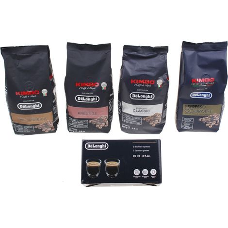 Delonghi - de'longhi-kimbo kaffeeverkostungsset - 5513282711 - 8004399333802