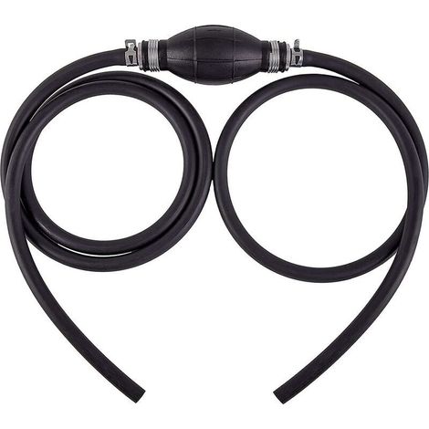 Assemblage de ligne de carburant de 8mm ampoule d'amorçage d'essence avec tuyau en caoutchouc pour raccords moteur de bateau marin pompe à Siphon à main hors-bord (1/5)