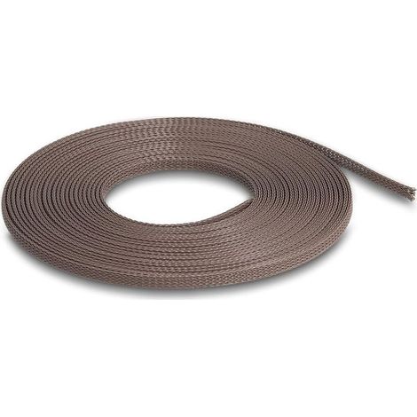 TUYAU TRESSÉ EXTENSIBLE RÉSISTANT AUX RONGEURS MARRON 5 M X 3 MM 20902