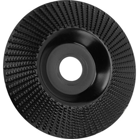 125 mm verschleißfeste Hartmetall-Lamellenschleifscheibe für Winkelschleifer, Holzbearbeitung, Schwarz (1/5)