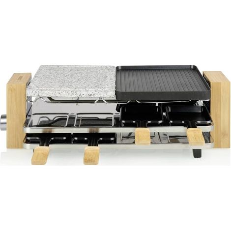 [NEUWERTIG] B-Ware Princess Pure 8 Raclette Antihaftbeschichtung Tischgrill Heißer Stein Pfännchen